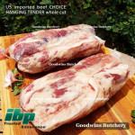 Beef HANGING TENDER USDA choice IBP frozen whole cuts +/-2.3kg (price/kg)